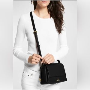 Pearl Medium Convertible Flap Shoulder Bag